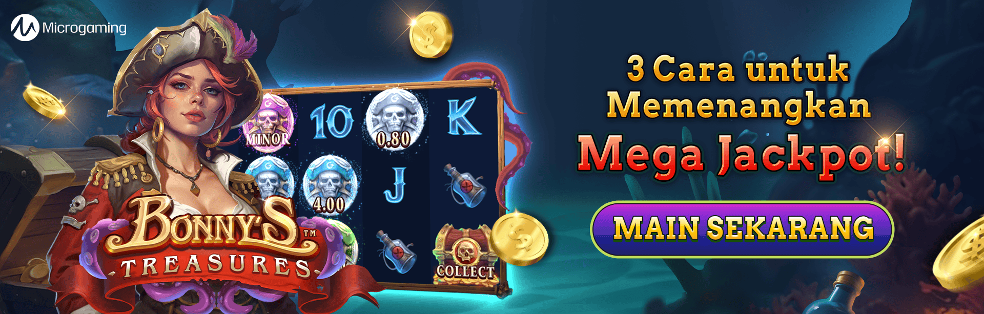 MG - BONNY'S TREASURES GAME PROMO BANNER